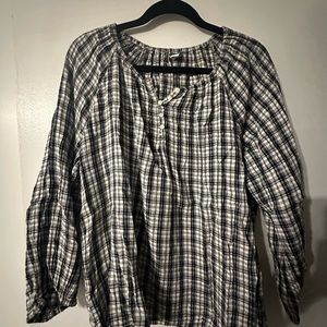Old Navy | XL Peasant Style Blouse